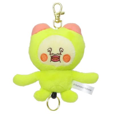 Marimo Craft Kobito Zukan Plush Key Reel Plum Plum W120 X H120 X D55mm (Mascot Part) Approx. MKOD-038