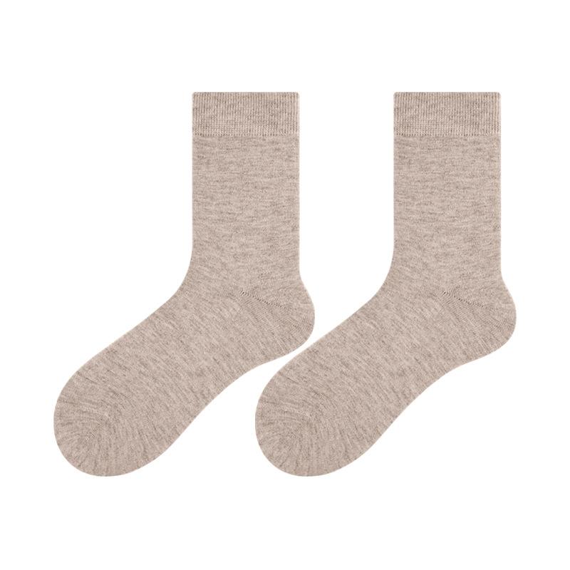 Male Autumn and Winter Warm Antibacterial Deodorant Cotton Wool In The Tube Socks