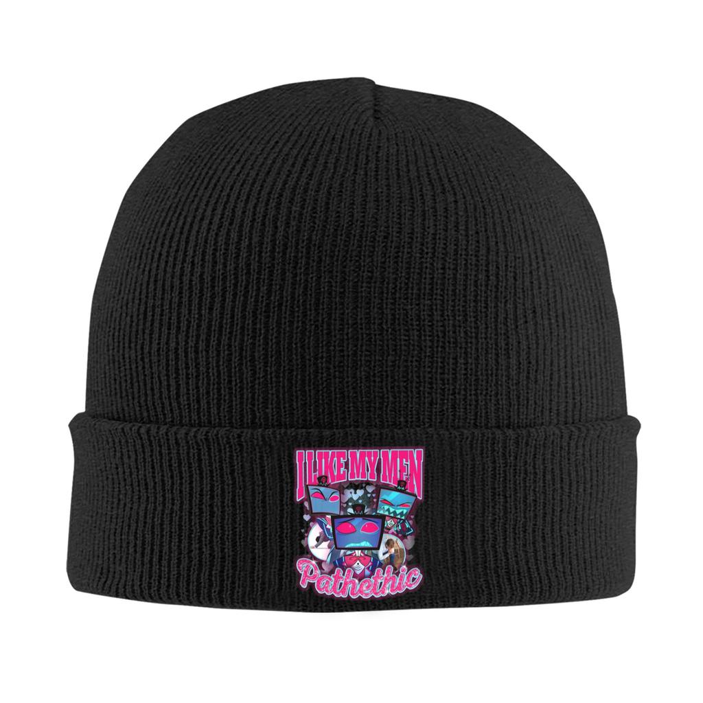 Vox Hazbins Hotels I love my men pathethic Knitting Hat Casual Caps Male Gym Beanie Hats Autumn Winter Warm Soft Bonnet Hats