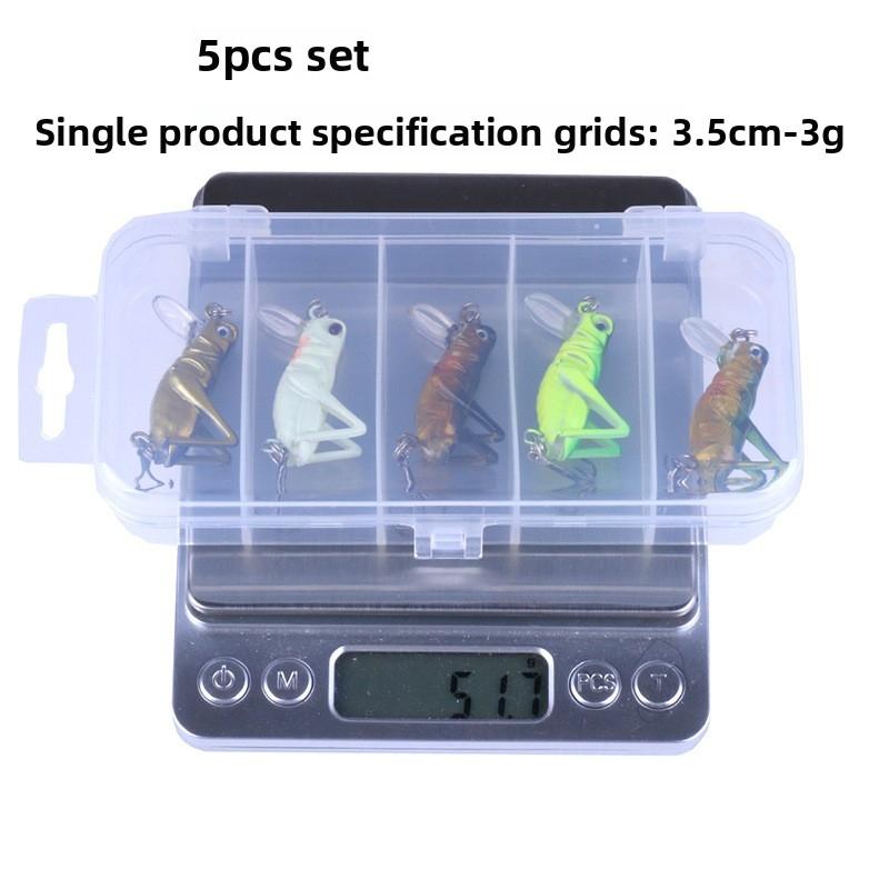 Lure bait set5-10PCSBoxed artificial bait, bionic bait, suitable for both freshwater and saltwater fishing equipment