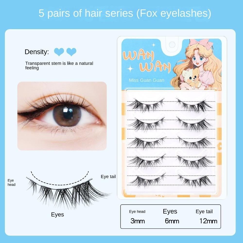 

Объемные Пучки Накладных Ресниц Без Клея Сладкие Ресницы для Наращивания Для Макияжа для Начинающих 1