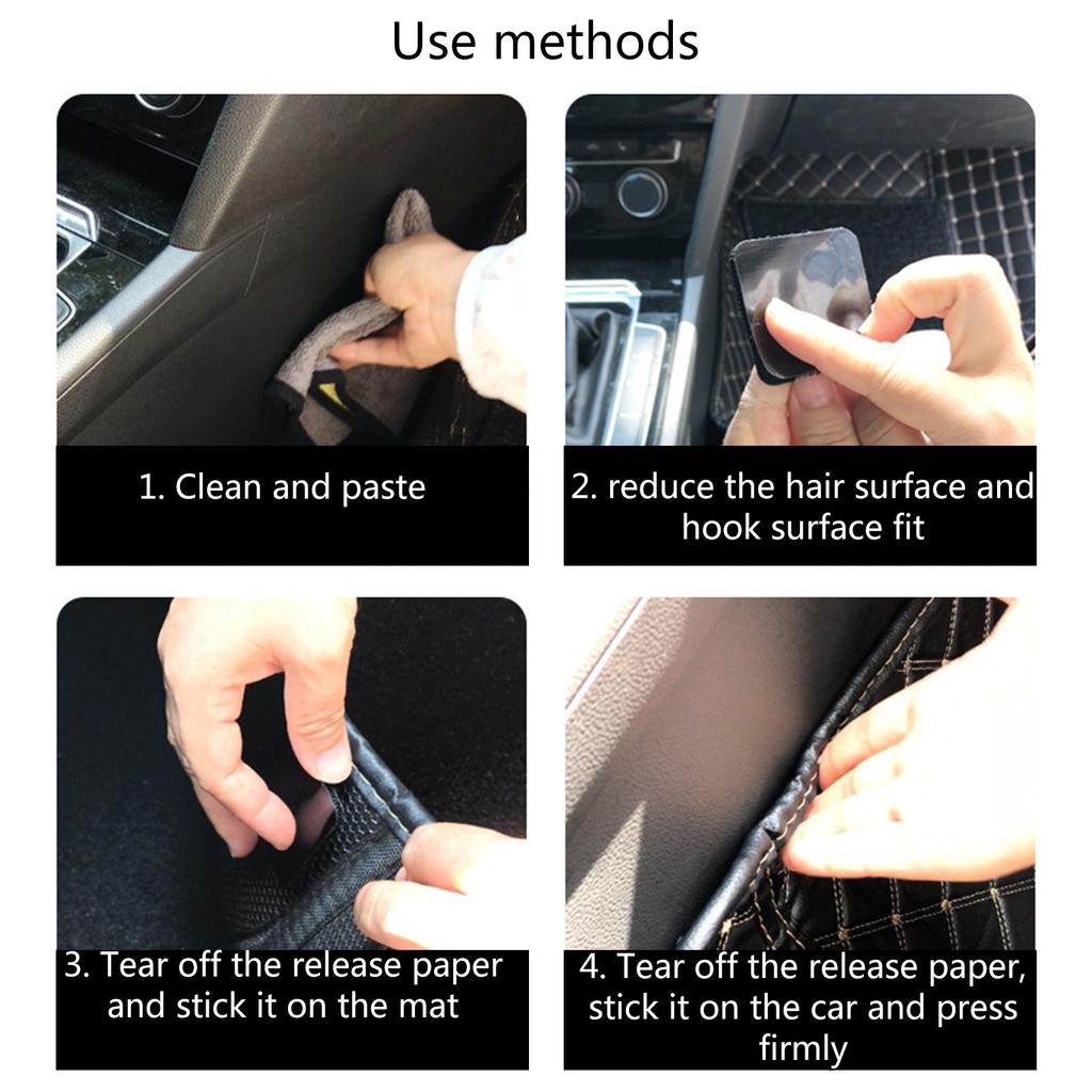 Non-Slip Mat and Rug Grippers Stop Your Mats and Rugs from Slipping and Sliding 10Pack Home Carpet Car Mat