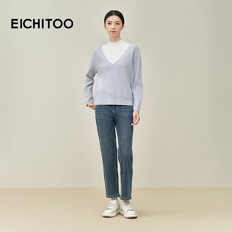 EICHITOO Women's Two-Piece Knit Top