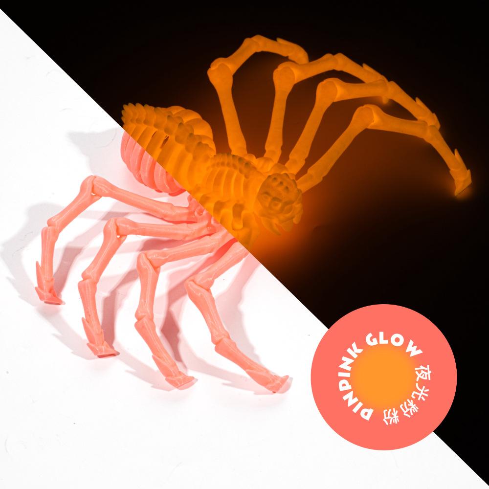 3D Printing Spider Animals Toy Realistic Colorful Spider Figurine Articulated Fidget Toy for Spider Lovers Halloween Home Decor