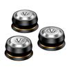 Lautsprecher Entkopplungsständer Füße Edelstahl Stoßdämpfer Füße Pads 63x26mm Universal für HiFi Plattenspieler Subwoofer Verstärker