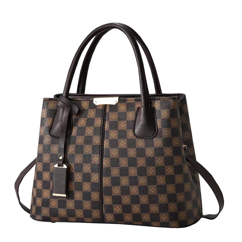 Damen Mode Handtasche mit Litschi-Muster - Europäischer & Amerikanischer Stil Umhängetasche/Schultertasche 2025