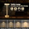 Rechargeable Cordless LED Table Lamps Touch Sensor Light, 3-Levels Portable Dimming Wireless Battery Operated Lamp Hao Nuan Ightstand Lamp/Night