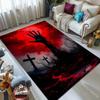 Halloween Decor Bloody Zombie Print Carpet for Living Room Bedroom Bedside Floor Mat Cloakroom Sofa Area Rug Luxury Gift