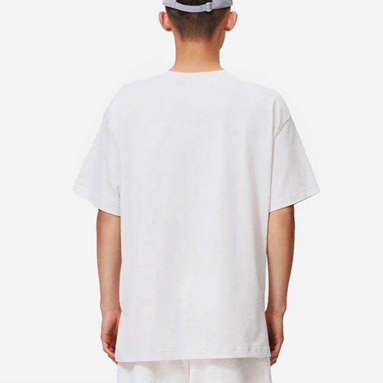 Li Ning T Shirts Unisex Heather Gray Crew Neck Moderate AHSS140-2