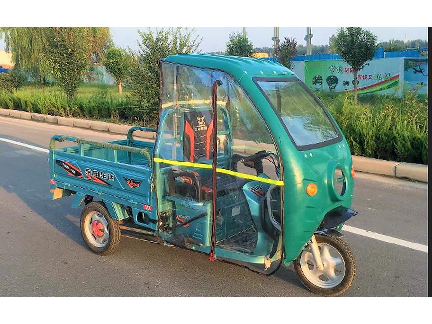 Auvent Pare-soleil Imperméable pour Tricycle Électrique