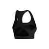 Adidas Contrast Stripe Sports Bra Women Underwear Black DT4026