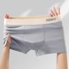 Large Size Men's Spring and Summer Cotton Anti Bacterial Breathable Youth Flat Angle Underwear