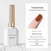 Nail Art Crystal Matte & Gloss Top Coat Set, Long-Lasting Builder Gel, Base Coat for Long-Lasting Gel Polish