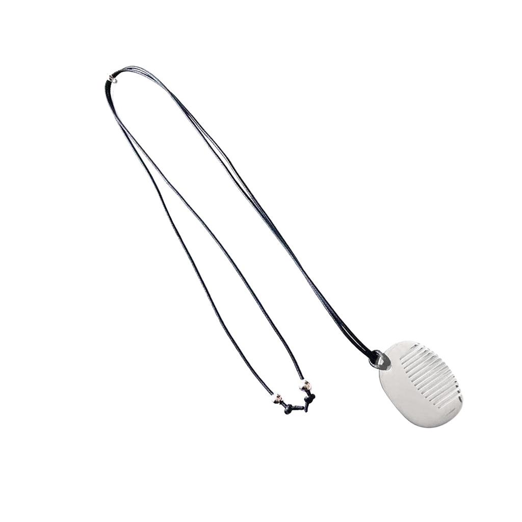 Multipurpose Adjustable Necklace Styling Sturdy Steel Comb Pendant Elegant Hair Jewelry Accessory for Daily Party Looks