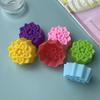 5PCS Flower Silicone Candle Mold DIY Handmade 3D Rose Soap Plaster Resin Mould Cake Baking Tool Kitchen Party Decoration Supply