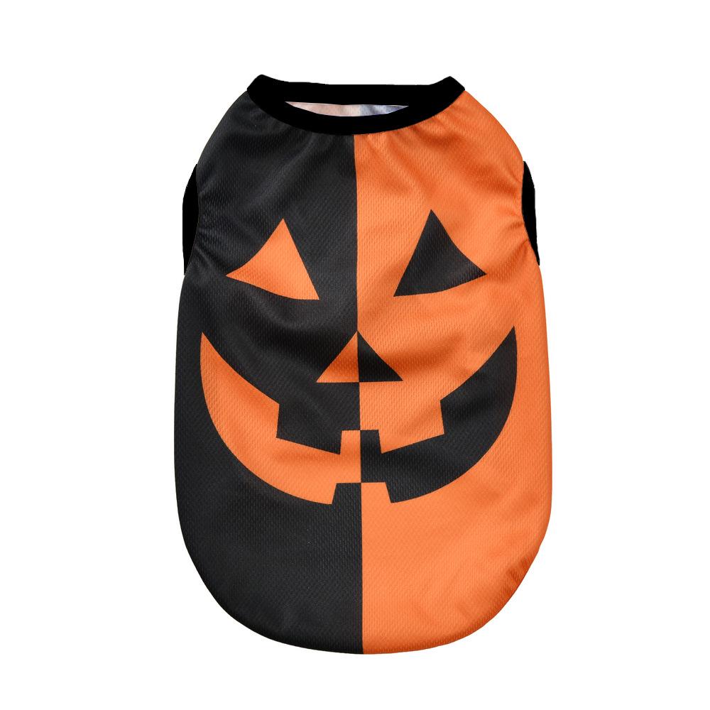 Pet Halloween Summer Vest: Spider, Devil, Pumpkin Designs