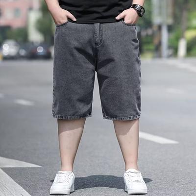 Men's Summer Shorts Breathable Large Size Multi-Pocket Shorts Work Shorts Casual 7 Points Long Shorts