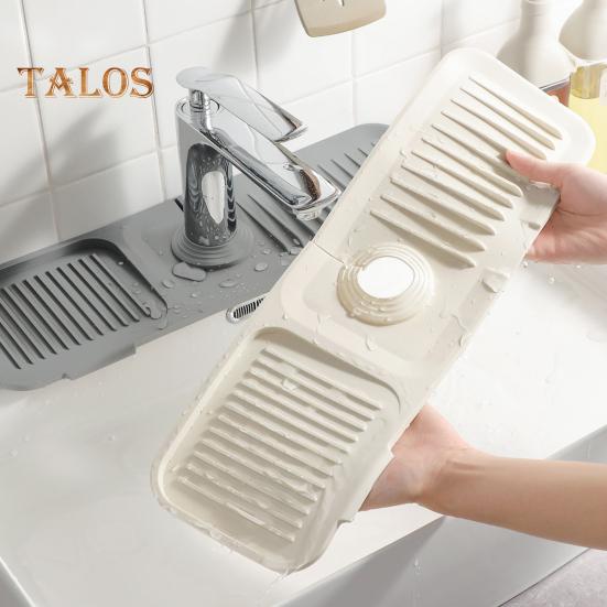 Podložka pod vodovodní baterie Rychleschnoucí kámen Podložka pod dřez Chrániče dřezu Krytka proti stříkající vodě Silikonová vypouštěcí podložka pro kuchyňský dřez