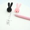 4 Stück Kawaii Kaninchen 0,38 mm Schwarze Tinte Gelstifte Schreibwaren Büro Schulbedarf