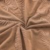 Nordic Leaves Jacquard Club Sofa Cover Living Room Elastic Tub Armchair Cover Stretch Single Sofa Slipcover Bar Counter Hotel