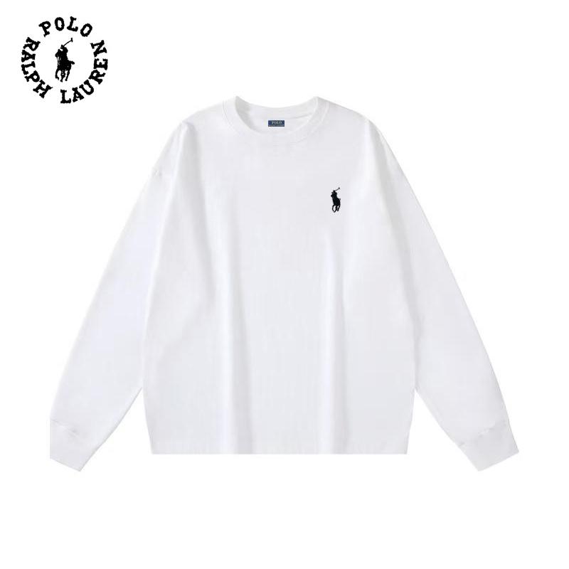 Polo Ralph Lauren Embroidery Spring and Autumn New High Quality Cotton Long Sleeve T-shirt for Men and Women
