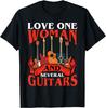 Funny Guitar Novelty Gift For Guitarists Men Father's Day T-Shirt