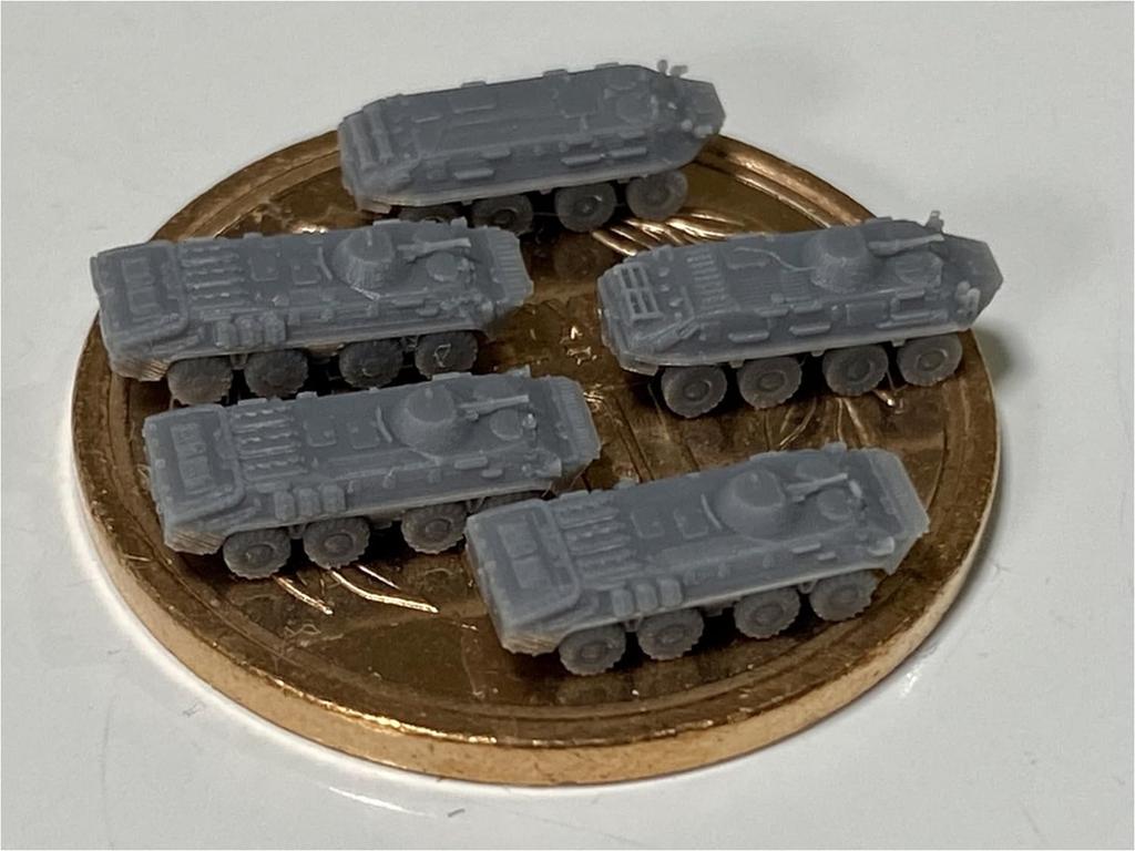 Firestarter 1/700 Scale Modern Russian BTR-60/BTR-70 Set 3D Printer Kit FS-MR3