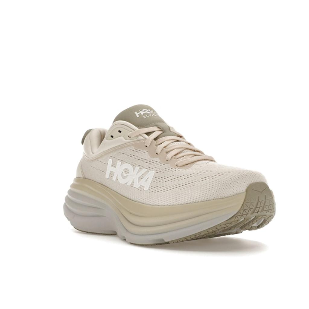 HOKA Bondi 8 Oat Milk Barley Men Sneakers Cream 1123202-OKB