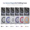 HD Transparent Magnetic Case For Samsung Galaxy Z Flip 7 6 5 4 Crystal Clear Cover With Clear Tempered Glass Screen Protector