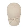Summer Solid Color Quick-Drying Strap Solid Color Bow Baseball Cap Women's Outdoor Camping Sunshade Cap