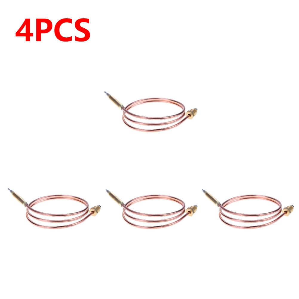 1-5 pz Valvola Termocoppia Universale a Gas 60/120cm Sostituzione Termocoppia per Camino per Scaldabagno, Bollitore da Tè con 5 Parti Fisse