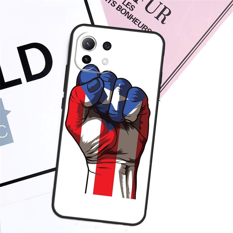 Puerto Rico Flag Case For Xiaomi 15T Pro 14T 13T 17 Pro Max 14 15 Ultra POCO X7 X5 X6 F5 F6 F7 F8 Pro Cover