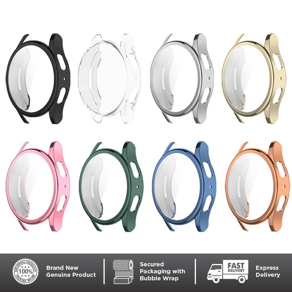 Soft Silicone Case Glass For Samsung Galaxy Watch 7 40mm 44mm Smart Watch Screen Protector Bumper Shell For Galaxy Watch 7 Cover