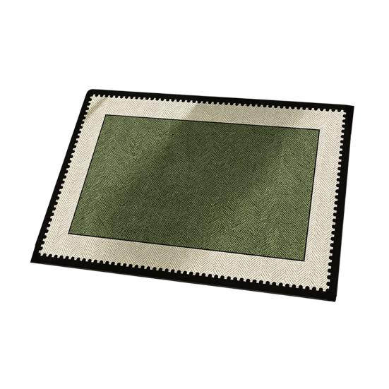 Bathroom Door Mat Super Absorbent Bath Mat Retro Bathroom Rug with Anti-Slip Bottom Diatomaceous
