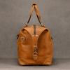Business Travel Bag Handbag Genuine Leather Male Duffle Bags Airplane Extra Large Luggage Bag On Flights Custom Men Gift Bag