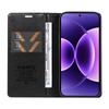 For Xiaomi 17 Pro Wallet Case YIKATU YK-006 Magnetic Closure Leather Phone Cover Litchi Texture