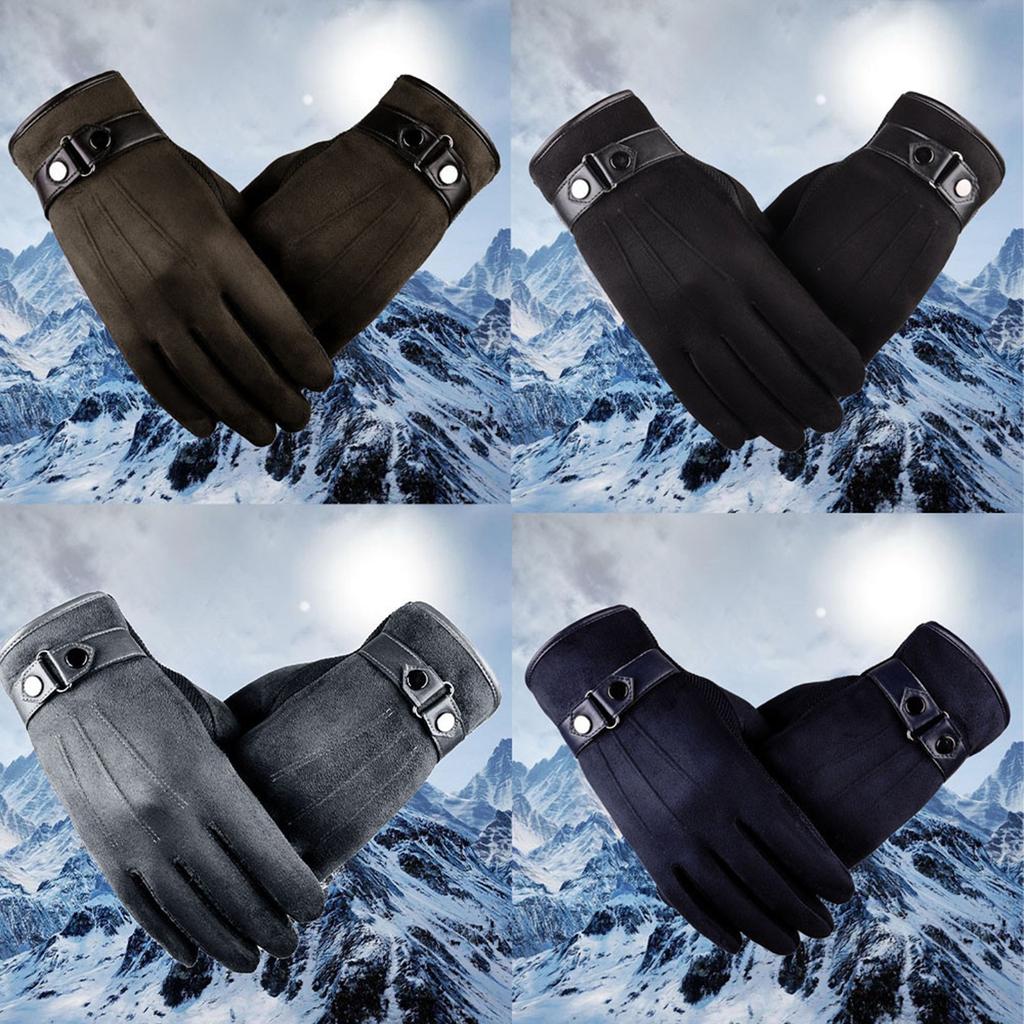 Slip Men Warm Motorcycle Ski Snow Snowboard Gloves