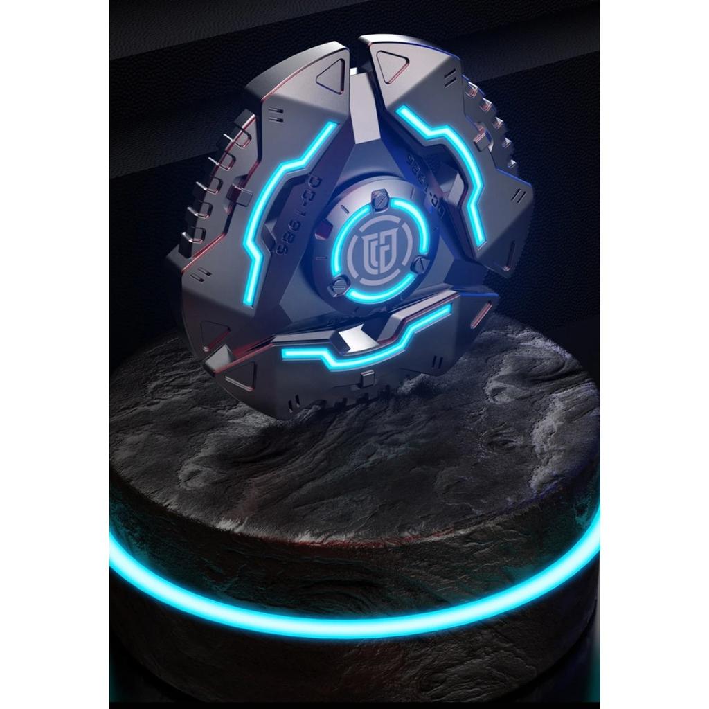 Fidget Spinner Kovový Svítící Dlouhá Doba Rotace Multifunkční Ruční Kroucení Hračka pro Úlevu od Stresu pro Dospělé Gyroskop ATOM