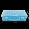 14/20grids PP Storage Box Mini Transparent Plastic Case Container Square Rectangle Packaging Box For Jewellry Beads Small Items