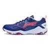 Li-Ning Comfortable Trendy Non-Slip Wear-Resistant Breathable Low-Top Badminton Shoes Unisex Shoes Blue Red AYTU025-4