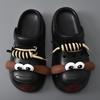 Summer new cute big mouth strap cartoon hole shoes women's bag head breathable soft bottom eva slippers