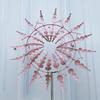 Creative Outdoor Wrought Iron Windmill: Rotating Metal Garden Decoration