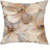 Modern fashion oil painting floral pattern printing pillowcase living room sofa cushion cover home bedroom room decoration