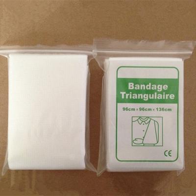 Outdoor Emergency Self-rescue Survival Triangular Bandage Bandaging Bandage Hemostatic Non-woven Fabric 96x96x136cm