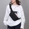 Women's Waterproof Nylon Convertible Waist Pack with Adjustable Strap Large Capacity Crossbody Chest Bag for Outdoor Activities