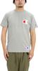 Champion Short Sleeve Classic Jock Big C Logo Oxford Size S Men's T-Shirt, Tag, Embroidery, Gray, (C3-F362)