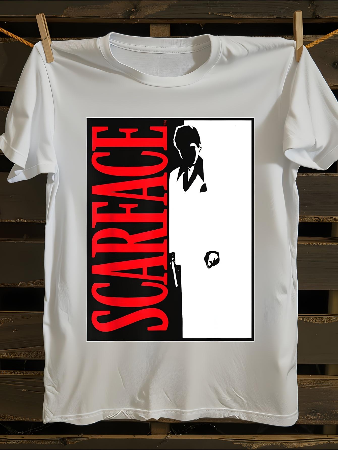 Scarface Movie Poster Graphic T-shirt XXXXL