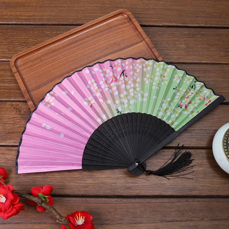 Ancient Style Folding Fan: Hanfu Dance Accessory & Photo Prop