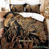 Comics Extinction Parade Bedding Set Cartoon Anime Three-Piece Set Adult Kid Bedroom Duvetcover Sets Lenol De Cama Casal