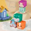 Building Blocks New 12Pcs Soft Rubber Animal Early Education High Temperature Resistance Can Bite Glue Puzzle Cognitive Toy